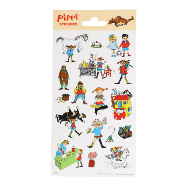 Klistermrker  Pippi 2
