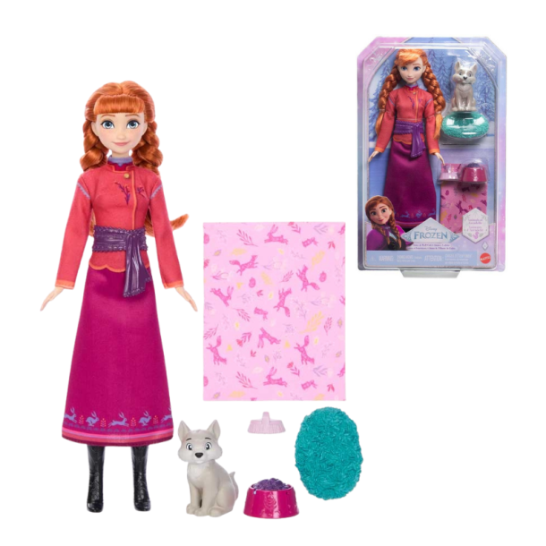 Disney Frozen Elsa Dukke + Hund