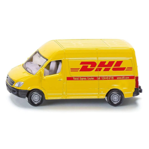 SIKU Post Van 1085 DHL postbil 1:87 gul