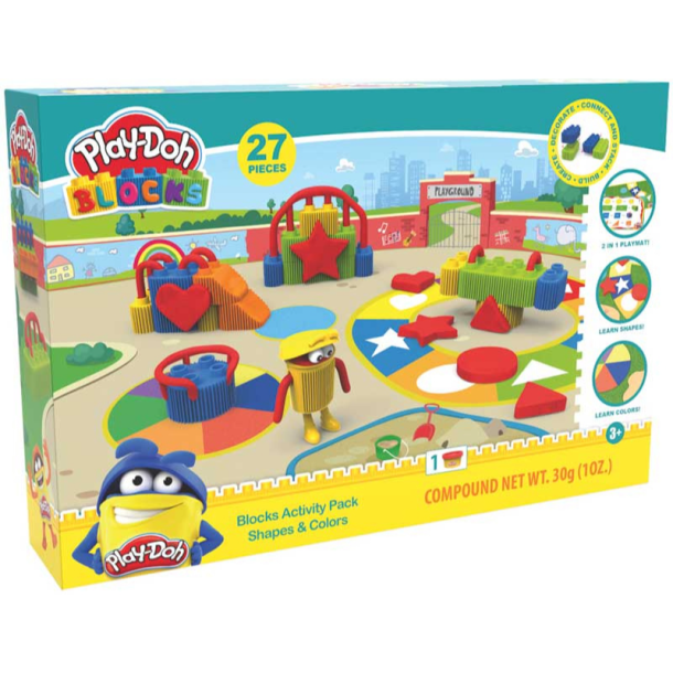 Play-Doh Farver &amp; Former Aktivitetspakke
