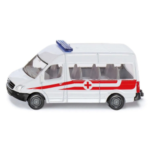 SIKU Ambulance 0805 Mercedes-Sprinter 1:87 hvid/rd