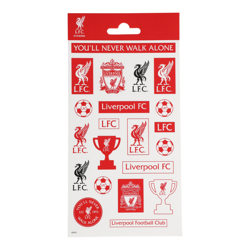 Liverpool FC klistermærker – officielle fodbold stickers