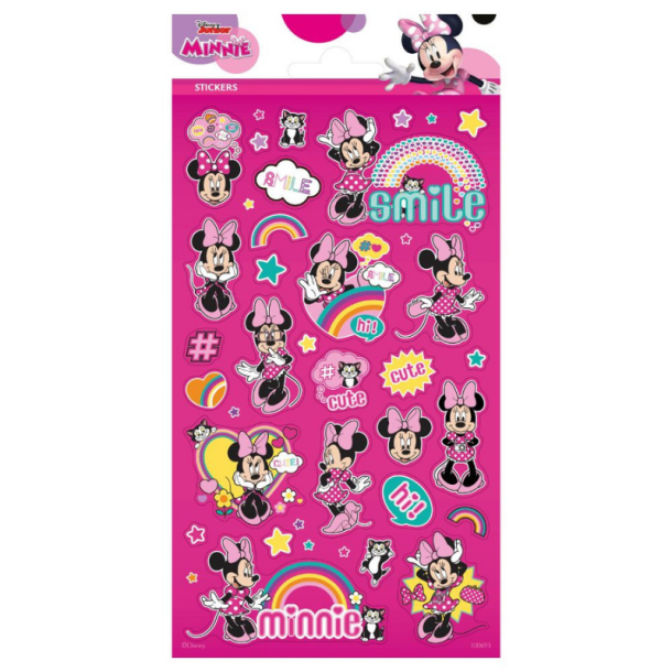 Klistermrker  Glitter Minnie