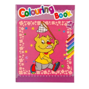 Lille malebog - Bamse med Sommerfuglenet