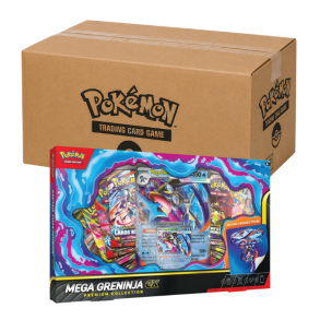 Pok�mon Mega Greninja ex Premium Collection Sealed Case - 6 stk.