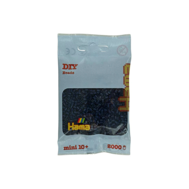 Hama mini perler 501-116 2000 stk - Midnatsbl�