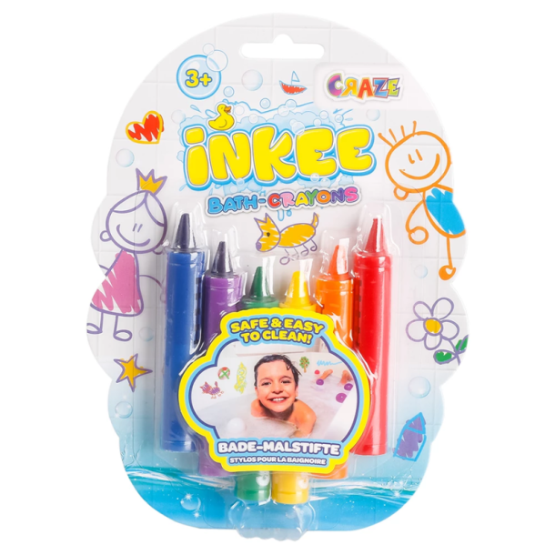 Inkee - Badekridt / Bath Crayons
