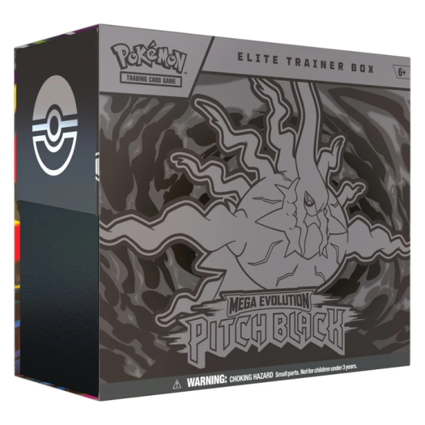 FORUDBESTILLING 17. JULI Pokemon Mega Evolution: Pitch Black - Elite Trainer Box 