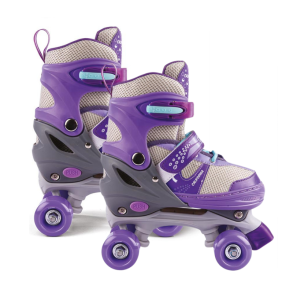 California Justerbara Side-by-Side Rullskridskor - Lila