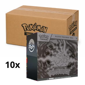 Pok�mon Mega Evolution: Pitch Black Elite Trainer Box Sealed Case - 10 stk.