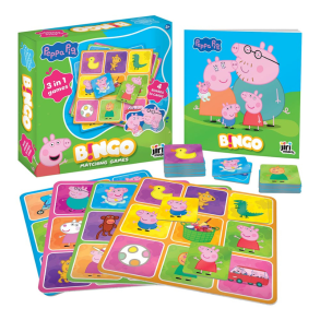Greta Gris Memo & Bingo Spel 3-i-1