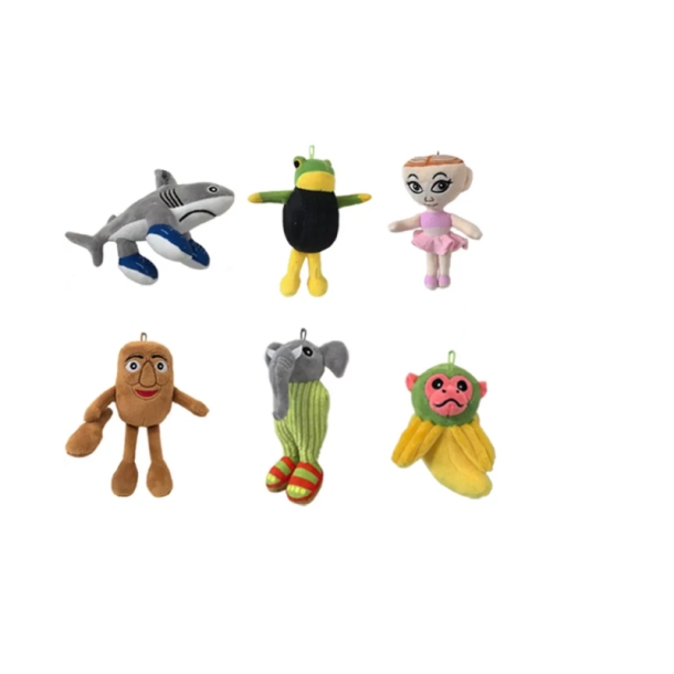 Italian Brainrot Plysn�glering ca. 13 cm - Flere Varianter (Assorteret)