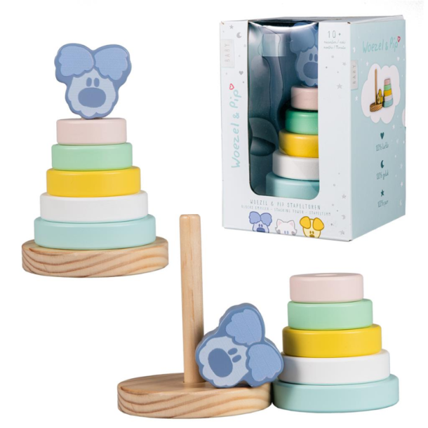 Woezel og Pip stablet�rn tr� leget�j