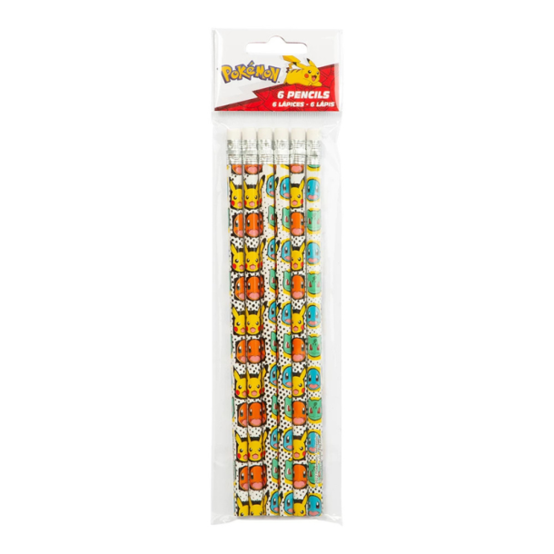 Pok�mon Blyants�t med 6 Blyanter