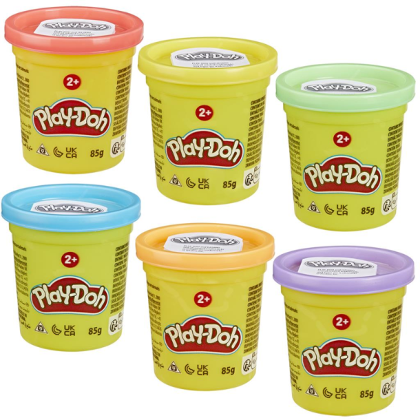 Play-Doh modellervoks 85g � assorterede farver