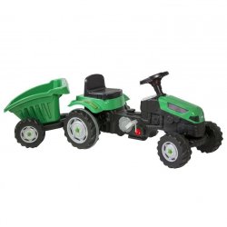 WOOPIE Pedaltraktor med Anhnger (fra 3 r)