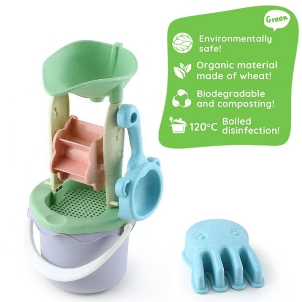 WOOPIE GREEN Sandst  9 dele (Biologisk Nedbrydeligt)