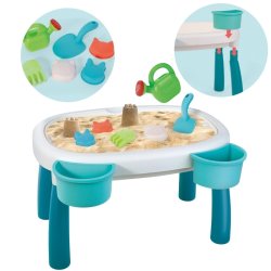 WOOPIE Vand- og Sandbord 2-i-1  7 dele