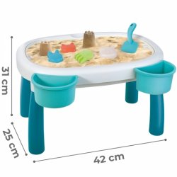 WOOPIE Vand- og Sandbord 2-i-1  7 dele
