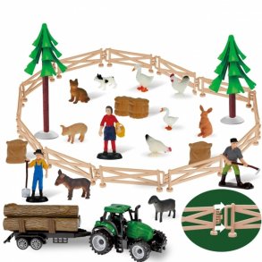 WOOPIE XL Bondeg�rd med Dyr og Figurer, 94 dele