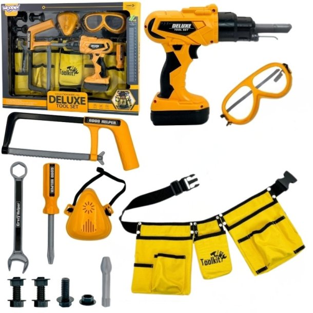 WOOPIE Lille Hndvrker  Vrktjsblte med16 dele