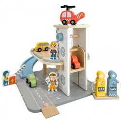 WOOPIE GREEN Trparkeringshus 2 i 1 