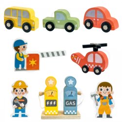 WOOPIE GREEN Trparkeringshus 2 i 1 