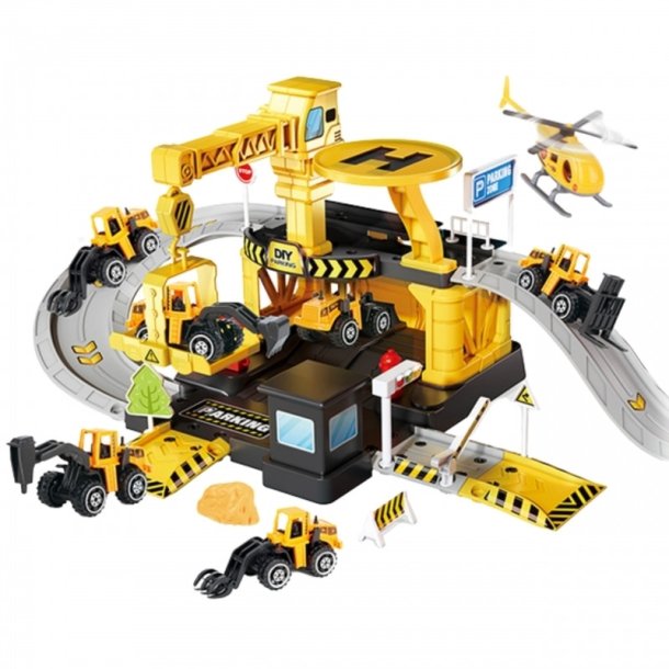 WOOPIE Bygge- og Parkeringsgarage  41 dele