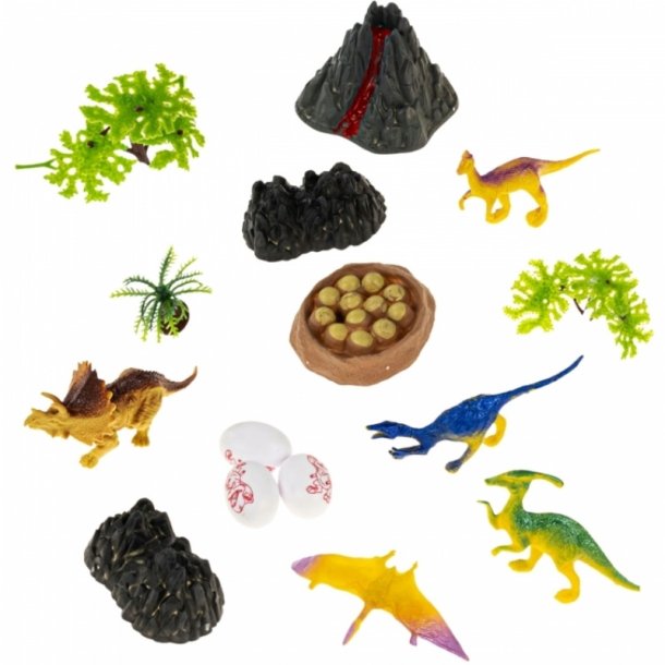 WOOPIE Dinosaur World Kuffert  Udforskning af Dinosaurernes Verden (fra 3 r)
