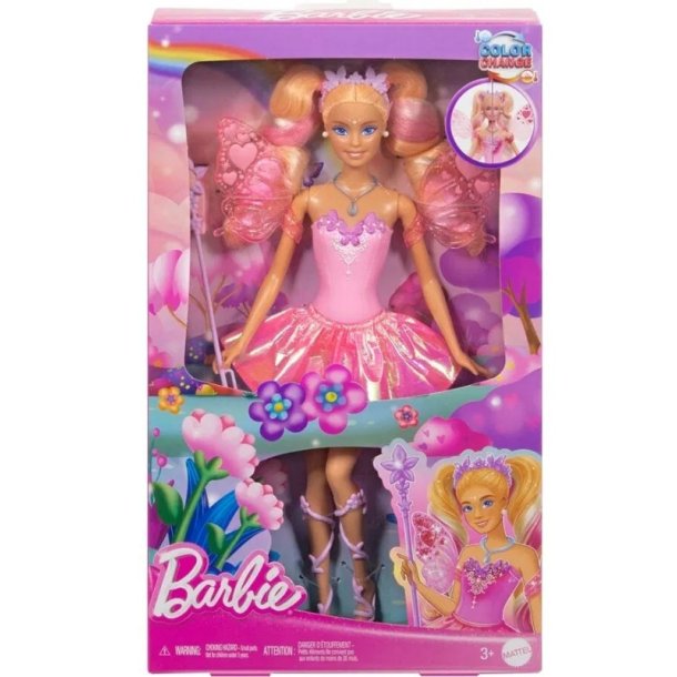 Barbie Color Change Fairy - Lyserd Barbie-fe