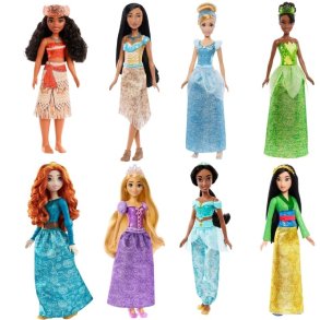 Disney Princess Core Prinsesse-dukke (Assorteret)