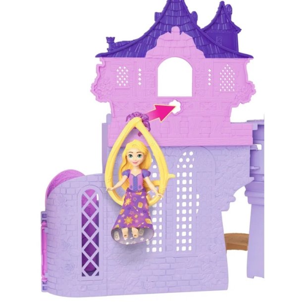 Disney Prinsesse fra "To P Flugt" og Rapunzels trn fra Stacking Castle