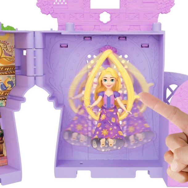 Disney Prinsesse fra "To P Flugt" og Rapunzels trn fra Stacking Castle