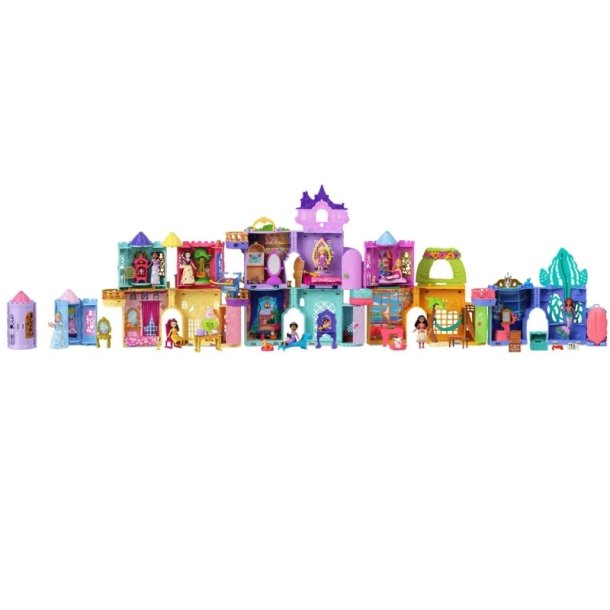 Disney Prinsesse fra "To P Flugt" og Rapunzels trn fra Stacking Castle