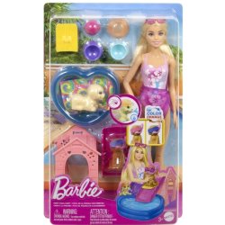 Barbie Puppy Pool Party - Aloha Blonde - Hvalpe-poolparty
