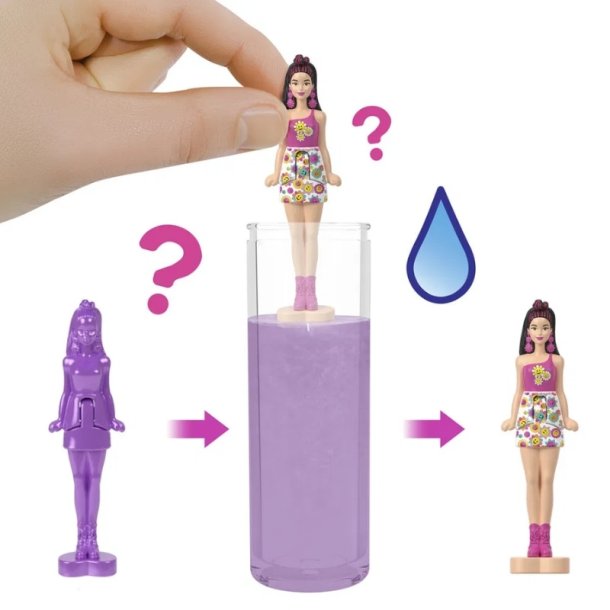 Barbie Mini BarbieLand Color Reveal - Flotte farveskift (Assorteret)