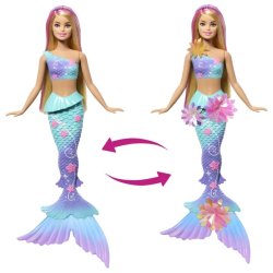 Barbie - Magisk blomstrende blond havfrue 
