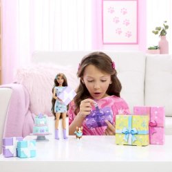 Barbie Party Unboxed Brunette - Legest med festartikler til fdselsdag