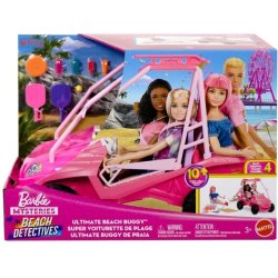 Barbie-Mysterier Beach Buggy Bil