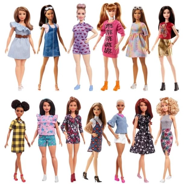 Barbie Fashionista Barbiedukke (Assorteret)