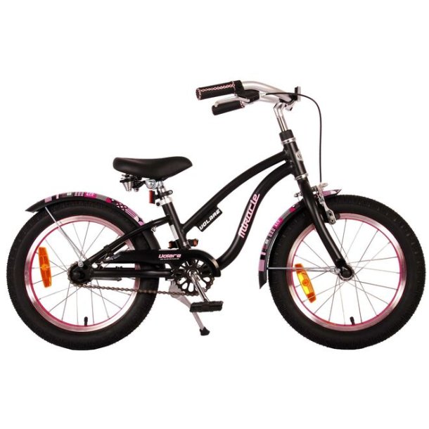 Volare Miracle Cruiser 16&Prime; B�rnecykel &ndash; Mat Sort