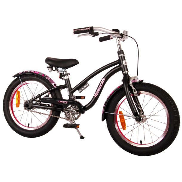 Volare Miracle Cruiser 16&Prime; B�rnecykel &ndash; Mat Sort