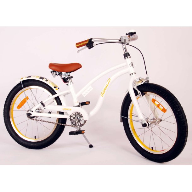 Volare Miracle Cruiser 18&Prime; B�rnecykel &ndash; Hvid