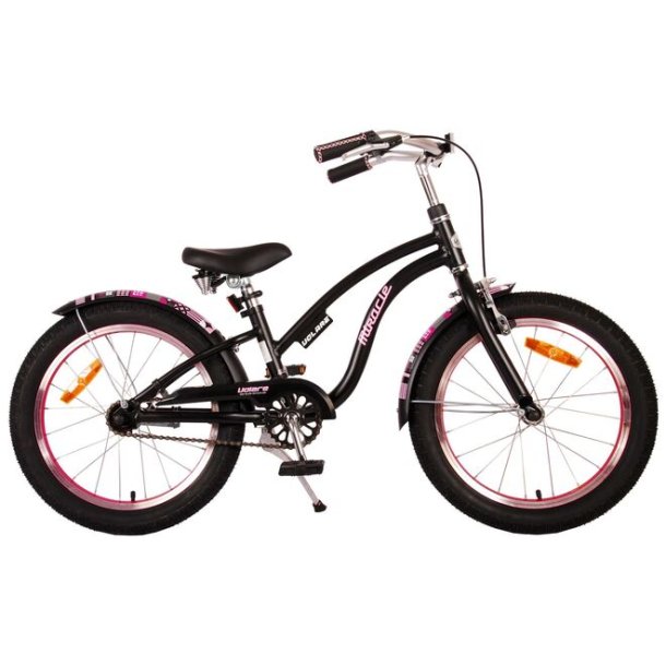 Volare Miracle Cruiser 18&Prime; B�rnecykel &ndash; Mat Sort