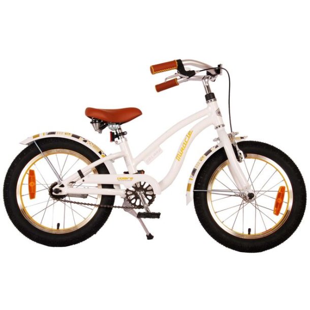 Volare Miracle Cruiser 16&Prime; B�rnecykel &ndash; Hvid