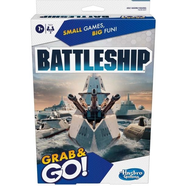 Snke Slagskibe  Rejseudgave (Battleship Grab and Go game)