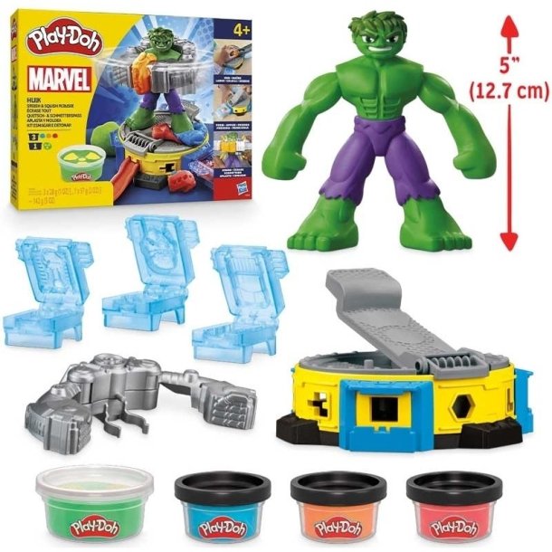 Play-Doh Hulk Smash &amp; Squish Modellervoksst