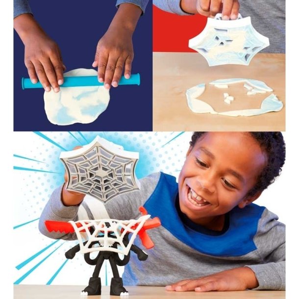 Play-Doh Modellervoks Spider-Man Launch &amp; Slice Battle