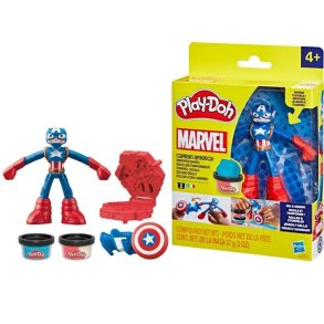 Play-Doh Marvel-Figurer med Modellervoks (Assorteret)