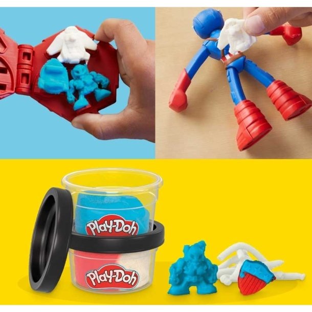 Play-Doh Marvel-Figurer med Modellervoks (Assorteret)